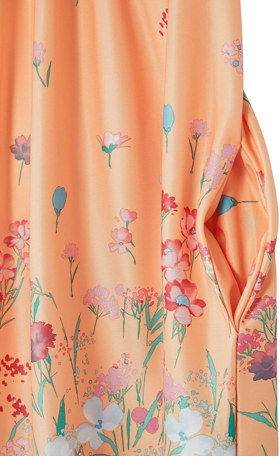 imageAmeriMark Casual Womens Patio Muumuu House Dress Loose Comfortable Short Sleeve Sun Dress Lounger Gown Sleepwear for LadiesMelon
