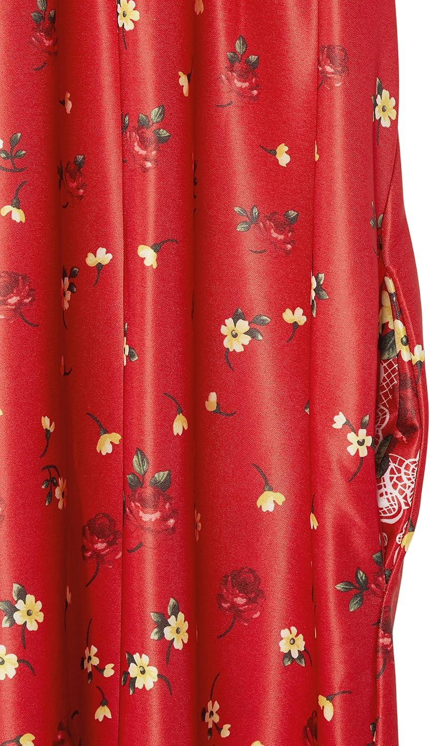 imageAmeriMark Casual Womens Patio Muumuu House Dress Loose Comfortable Short Sleeve Sun Dress Lounger Gown Sleepwear for LadiesOlivia Red