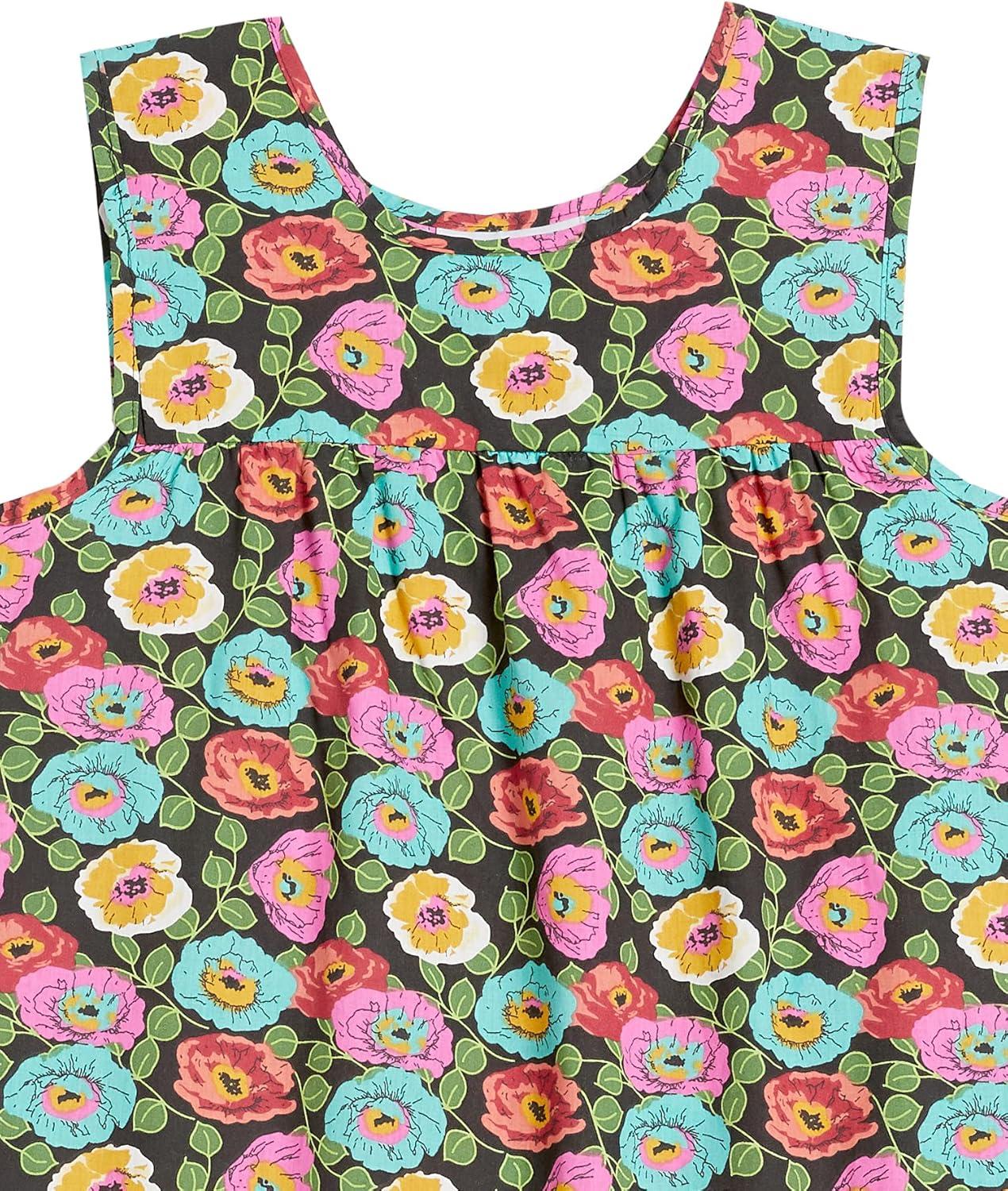 imageAmeriMark Womens Breezy Casual Sundress Beach Coverup Sleeveless with Side PocketMidnight Flower