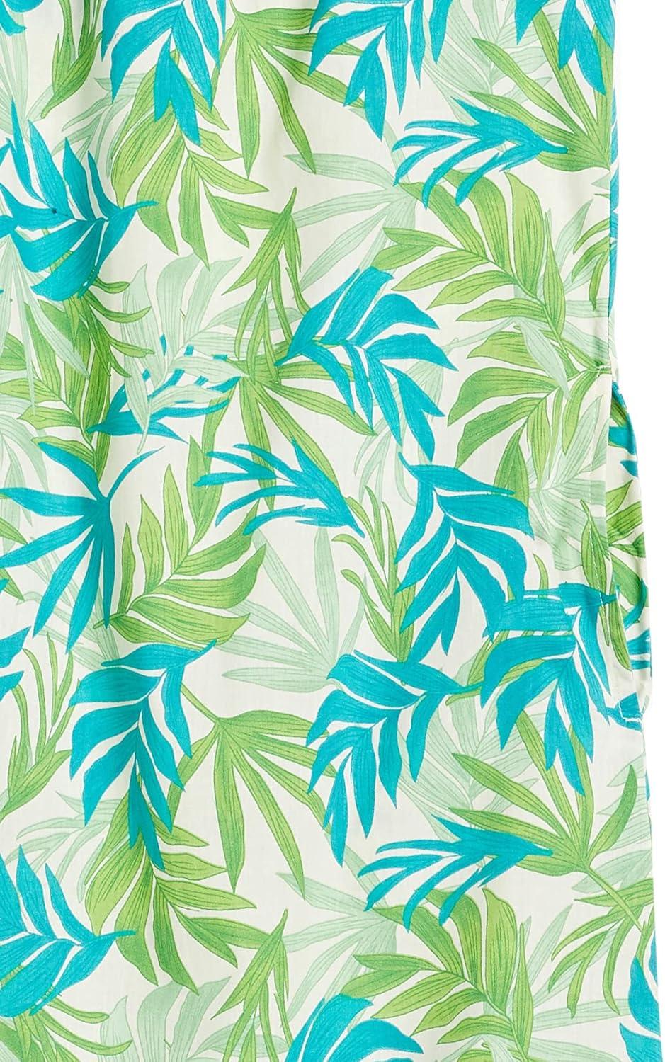 imageAmeriMark Womens Breezy Casual Sundress Beach Coverup Sleeveless with Side PocketTropical