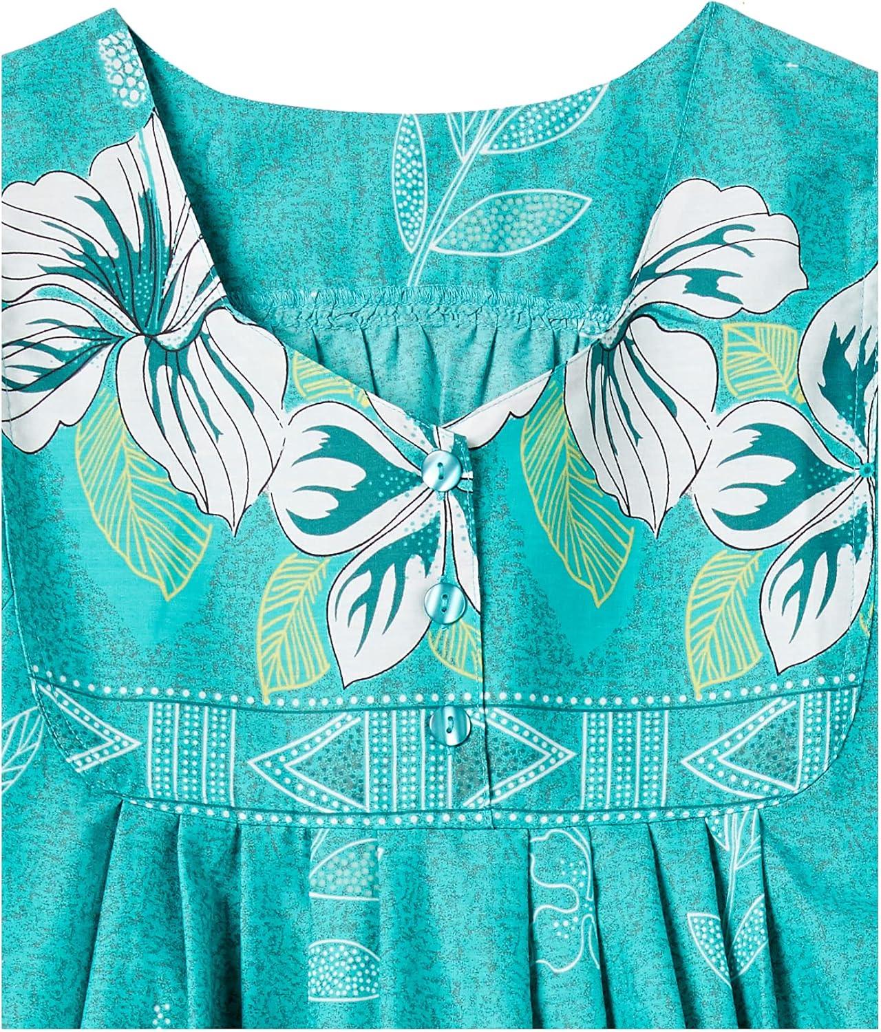 imageAmeriMark Womens Patio Dress Lounger Floral Print Border Short Sleeve amp PocketsJade