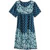 Teal Paisley