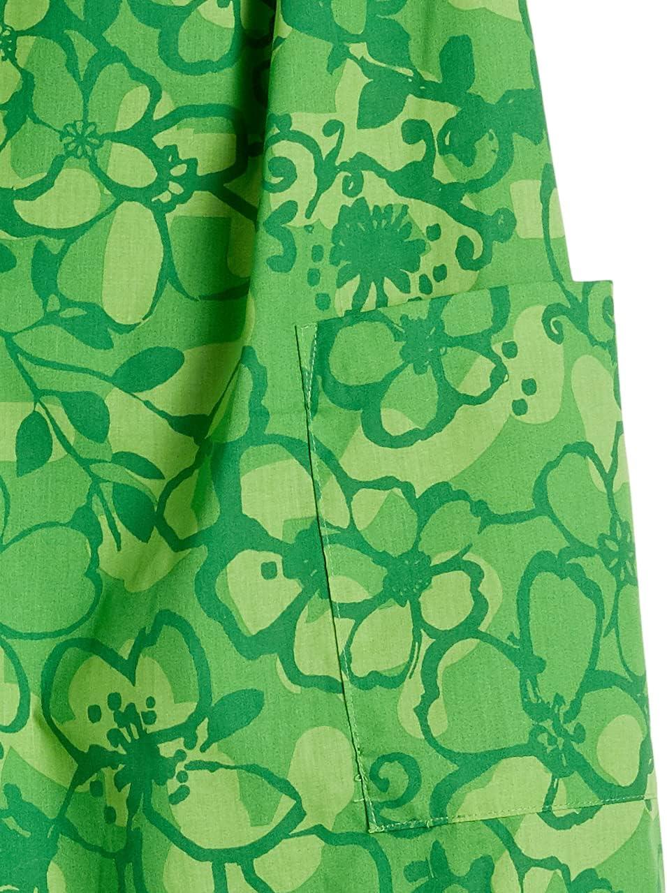 imageAmeriMark Casual Womens Muumuu House Dress Comfortable Flowy Short Sleeve Patio Sun Dress Lounger Gown Sleepwear for LadiesGreen