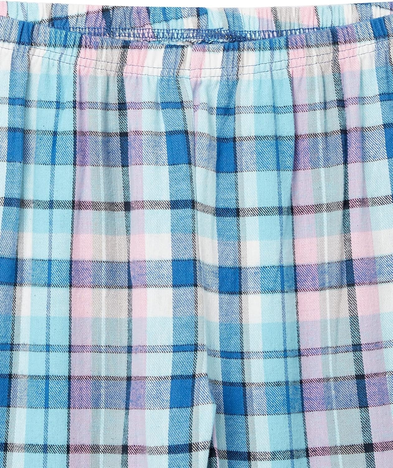 image:imageAmeriMark Womens 2Piece Flannel Pajama SetBlue Topaz